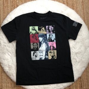 Taylor Swift‎ Eras Tour Concert T-Shirt Black Size Large